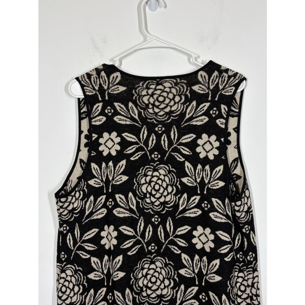 Gudrun Sjoden Oda Long Knit Vest Size Medium - Picture 6 of 9